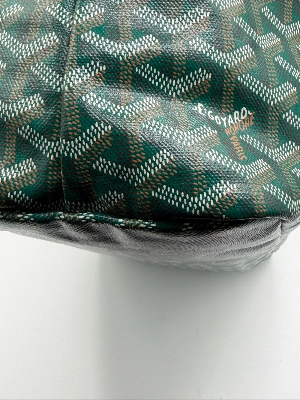 Goyard Boheme Rare Green Goyard line hobo  Shoulder Bag with pouch🔥